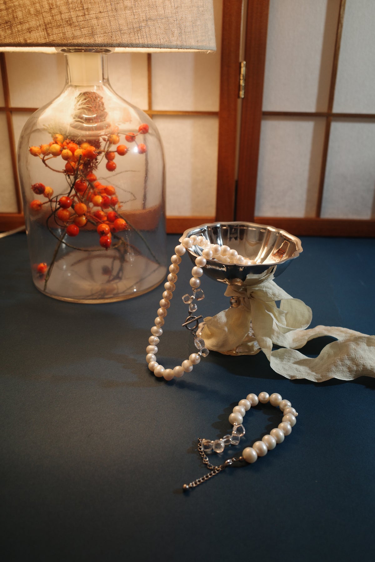 月の雫 necklace/bracelet