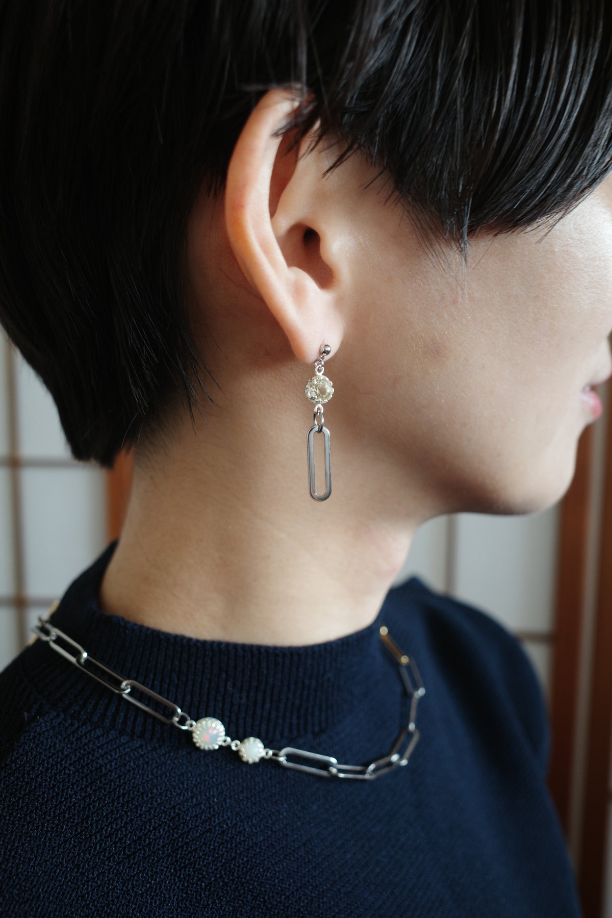 流星 pierce/earring (4color)