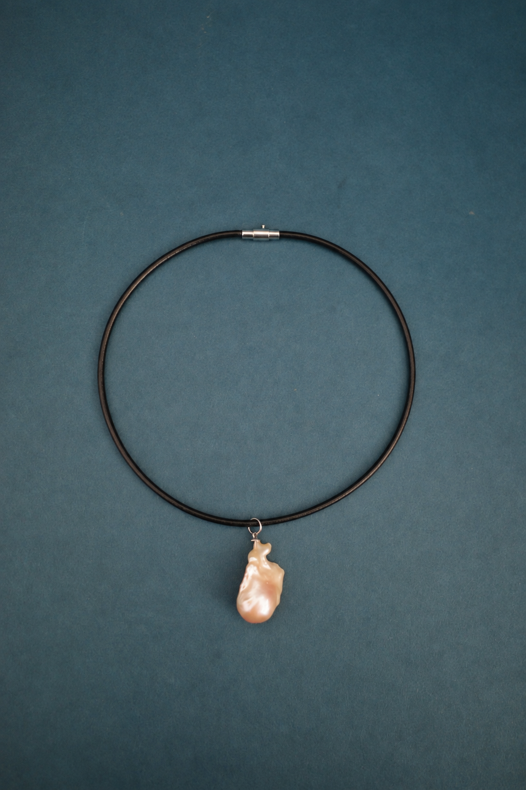 月 leather choker (4type)