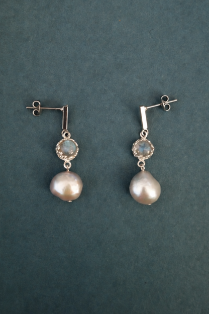 雫と星 pierce/earring (2color)