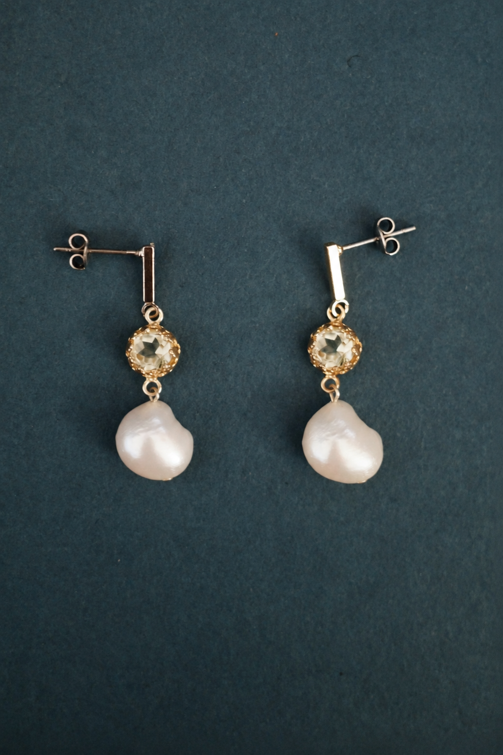 雫と星 pierce/earring (2color)