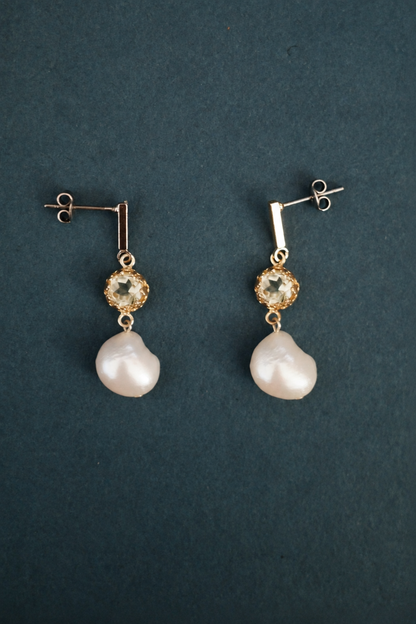 雫と星 pierce/earring (2color)