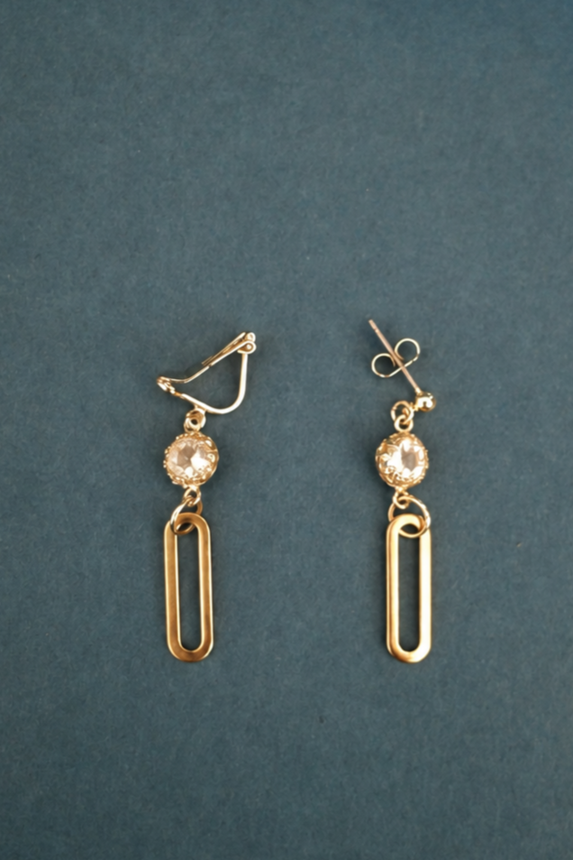 流星  pierce/earring (4color)