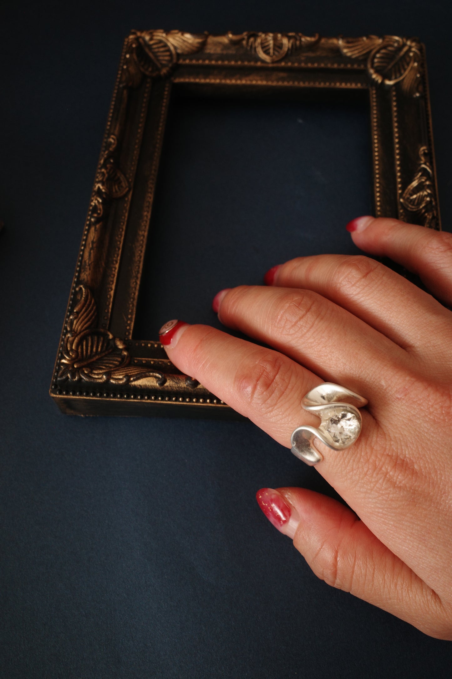 【COFFRET】フリルピアス＆リング