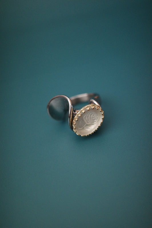 [2点]氷中薔薇(flower frill)