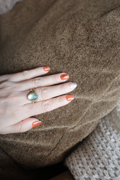 [再販1点]ヴィンテージ・フロスティグリーン