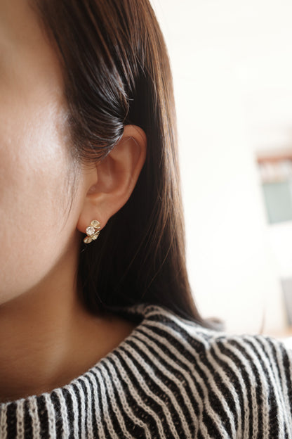 【COFFRET】フリルピアス＆リング