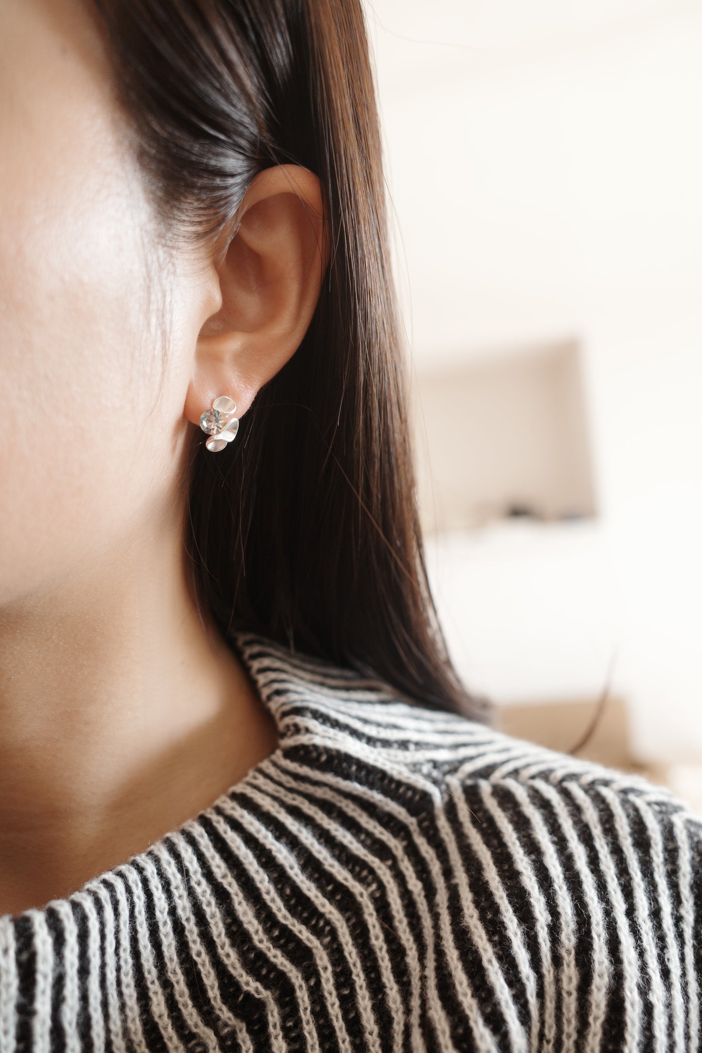 【COFFRET】フリルピアス＆リング