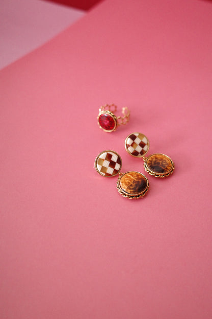 [1点]crème brûlée(クレームブリュレ)ピアス・イヤリング