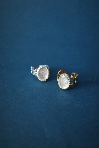 [2点再販]氷中薔薇 リング