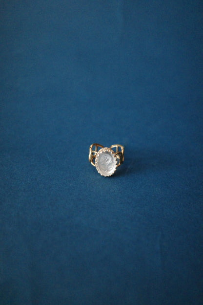 [2点再販]氷中薔薇 リング