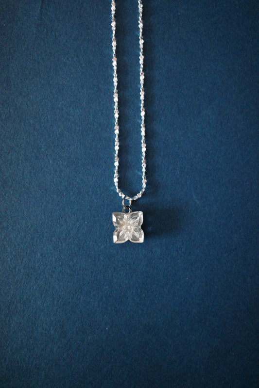 [1点]花晶 ネックレス