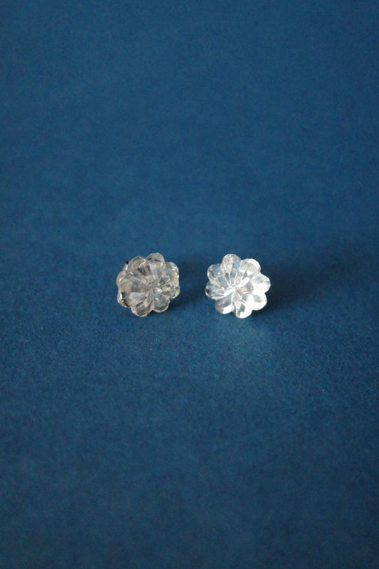 [1点]花結 ピアス・イヤリング