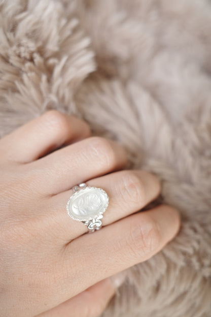 [2点再販]氷中薔薇 リング