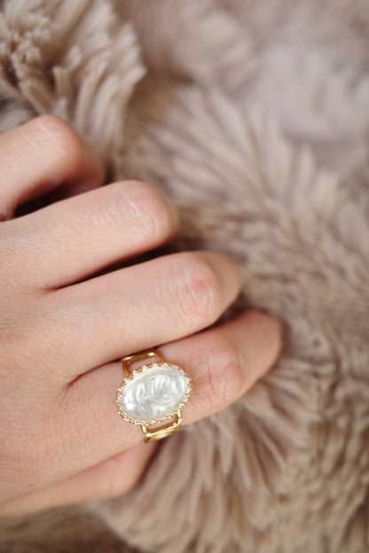 [2点]紋章薔薇 リング