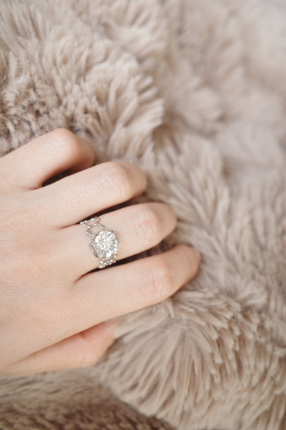 [1点再販]花結 リング