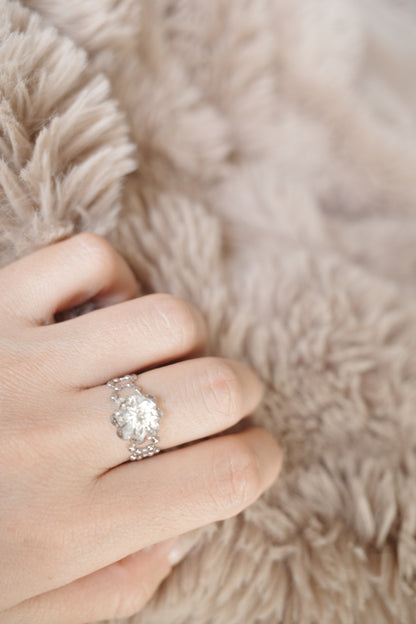 [1点再販]花結 リング