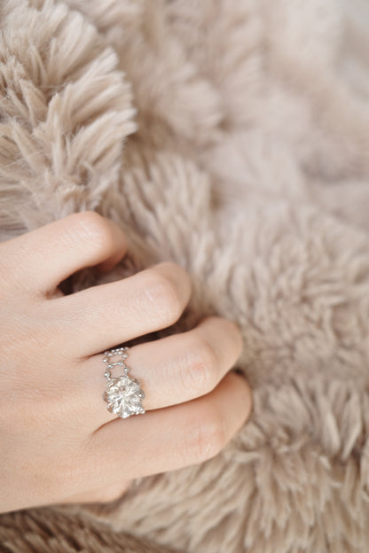 [1点再販]花結 リング