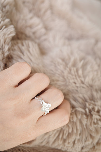 [2点再販]花晶 リング