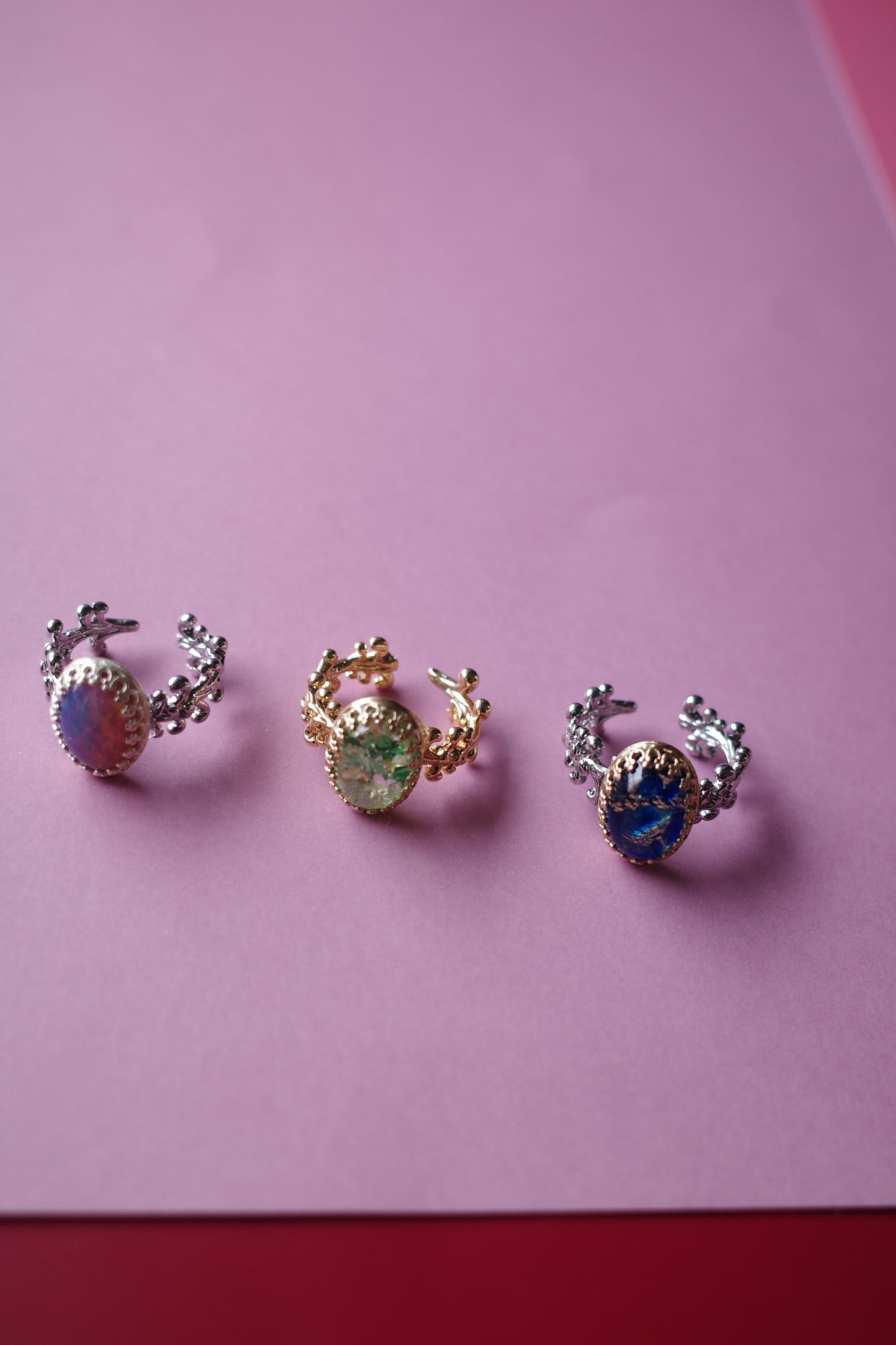 [各1点]marble silver(マーブル・シルバー)