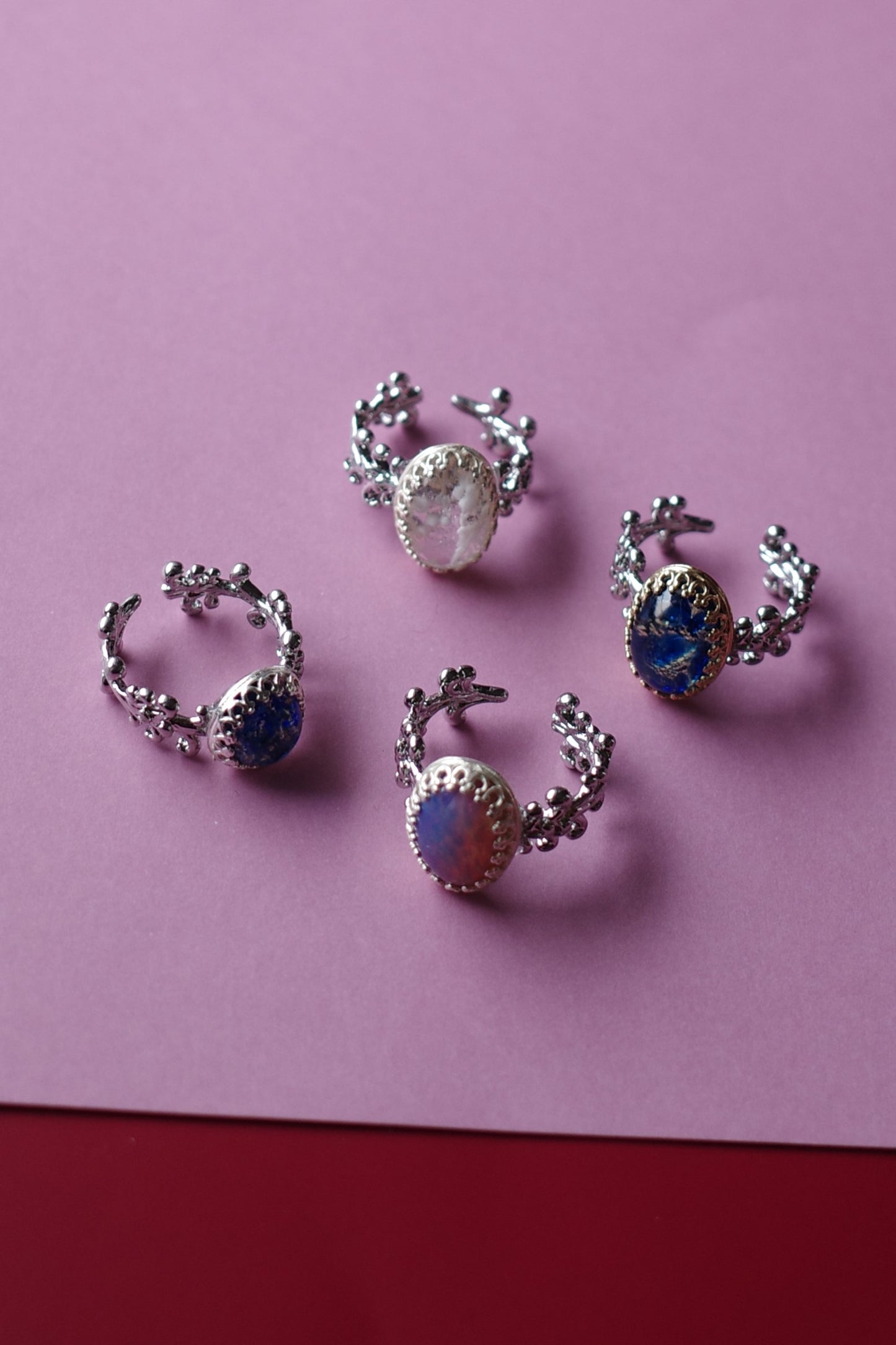 [各1点]marble silver(マーブル・シルバー)