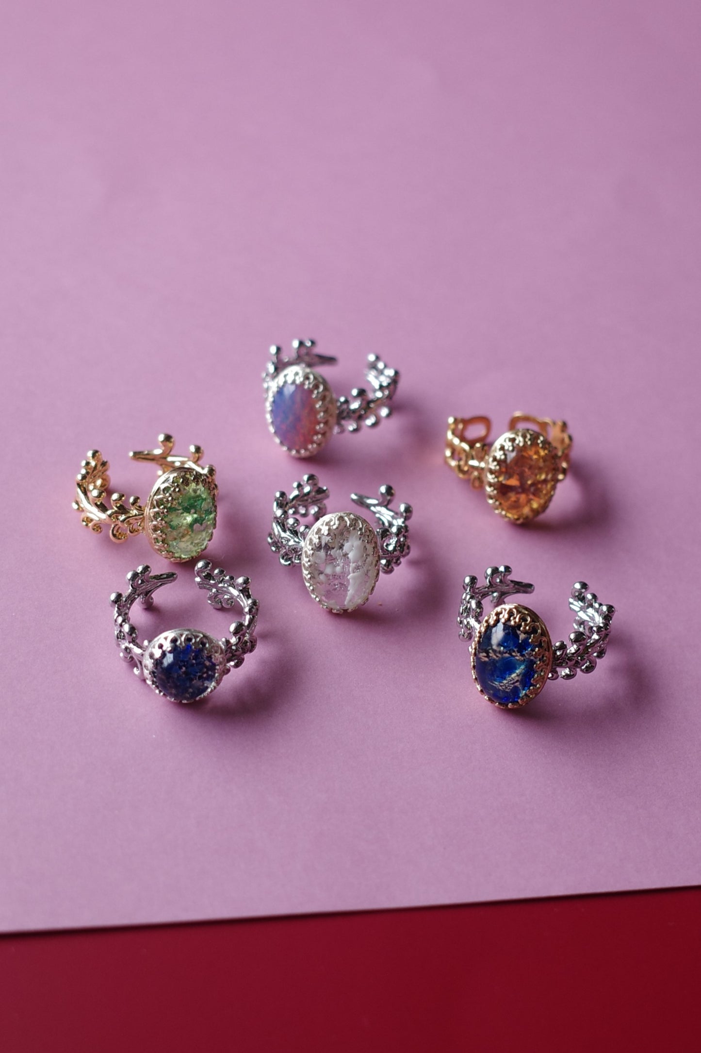 [各1点]marble silver(マーブル・シルバー)