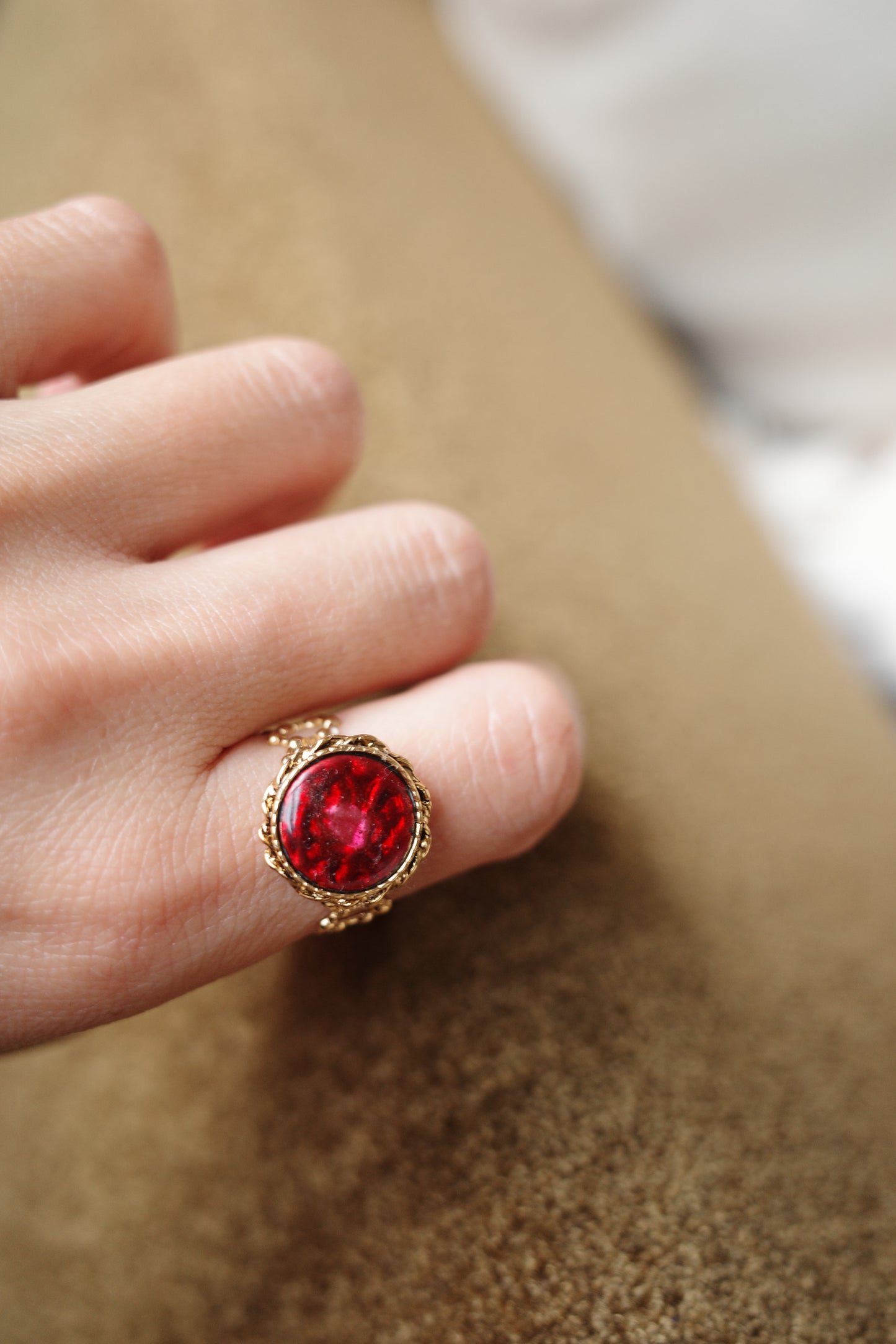 [1点]crème brûlée(クレームブリュレ)リング