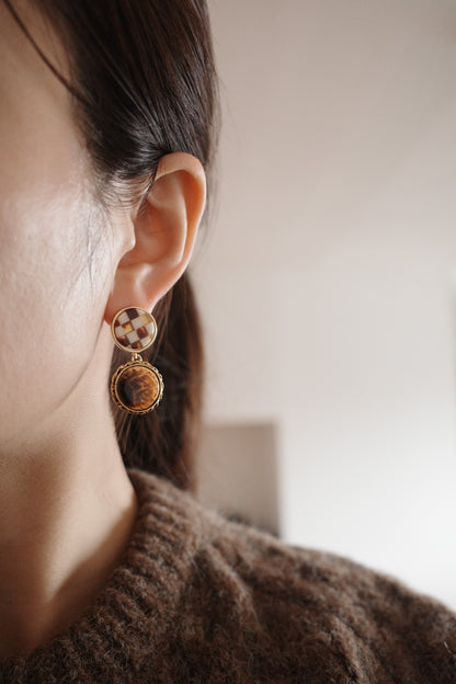 [1点]crème brûlée(クレームブリュレ)ピアス・イヤリング