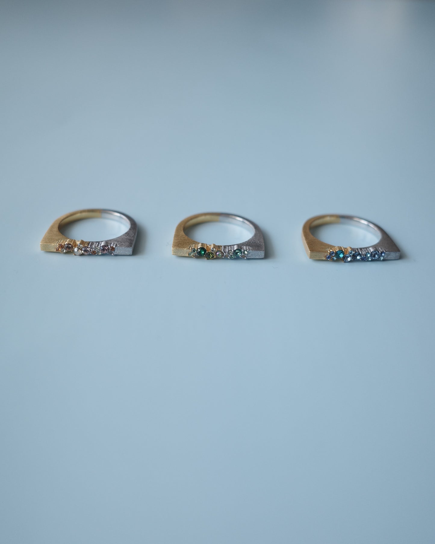EQUINOX ring 硝-花時(スワロフスキー)