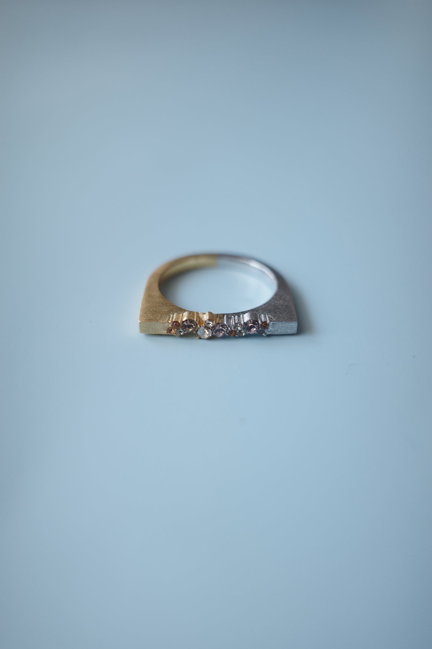 EQUINOX ring 硝-花時(スワロフスキー)
