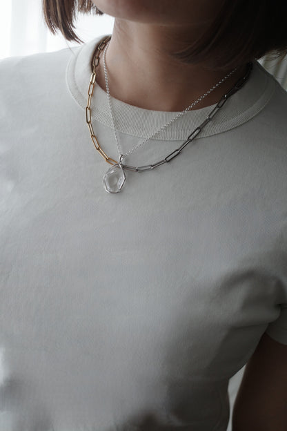 [1点]薄氷 necklace(水晶)