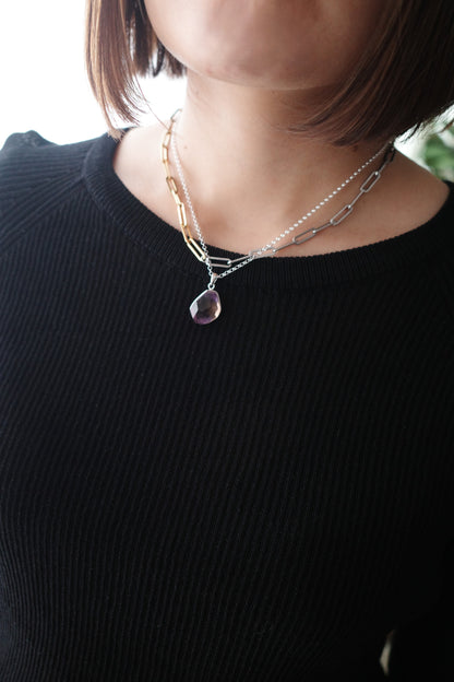 [1点]春の暁 necklace(アメトリン)