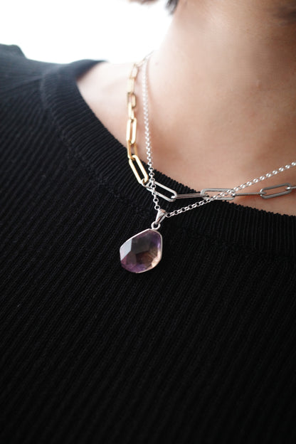 [1点]春の暁 necklace(アメトリン)