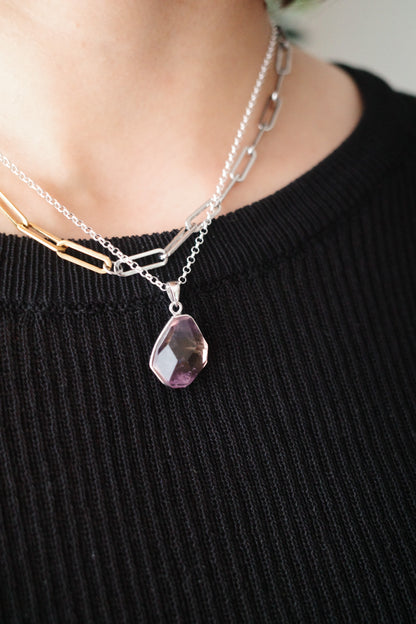 [1点]春の暁 necklace(アメトリン)