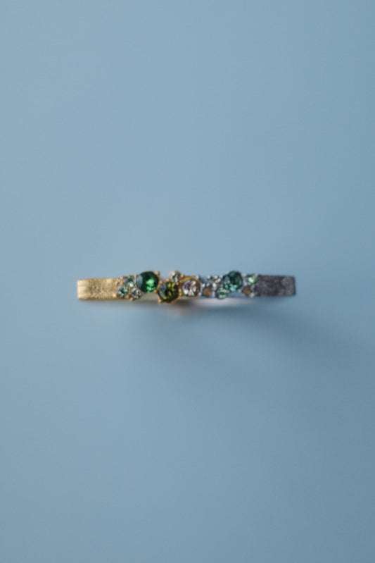 EQUINOX ring 硝-草萌(スワロフスキー)