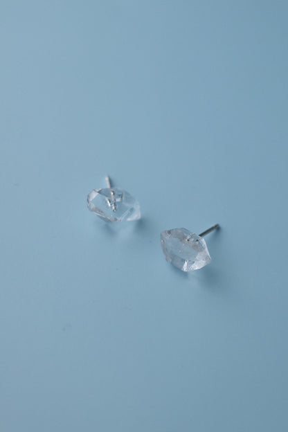 春霜 earring(ハーキマーダイヤモンド)