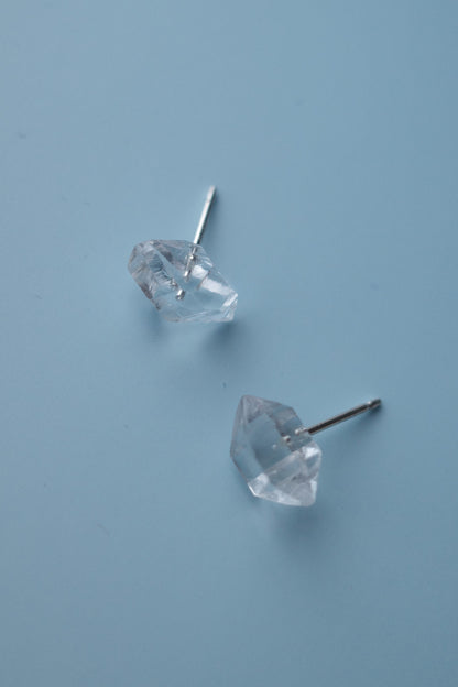 春霜 earring(ハーキマーダイヤモンド)