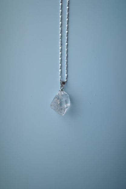 [2点]春霜 necklace(ハーキマーダイヤモンド)
