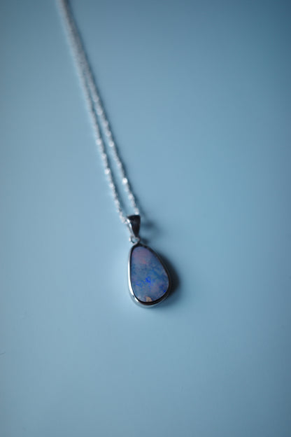 [1点]花の雨 necklace(オパール)