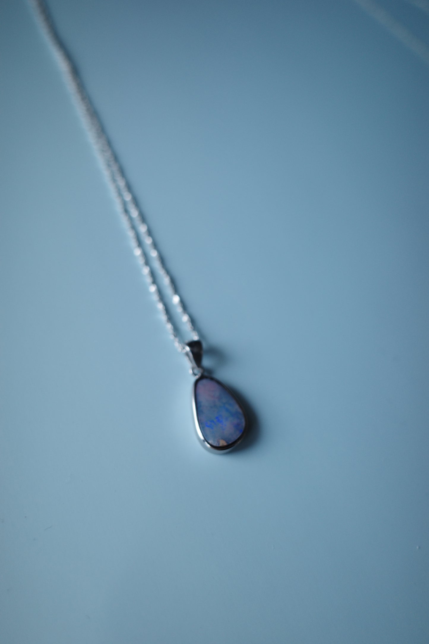 [1点]花の雨 necklace(オパール)