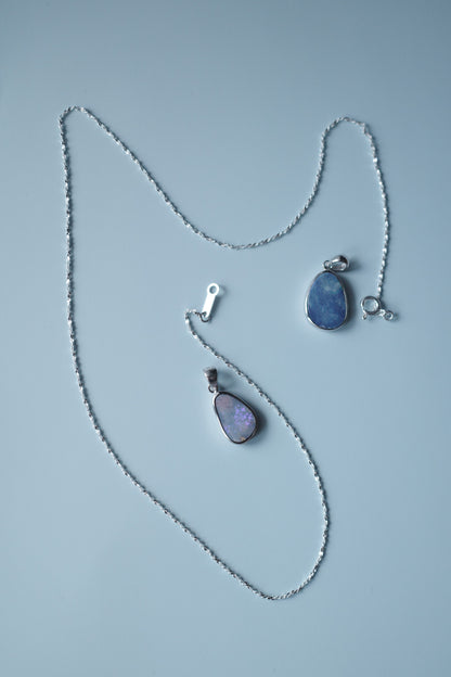 [1点]春の海 necklace(オパール)