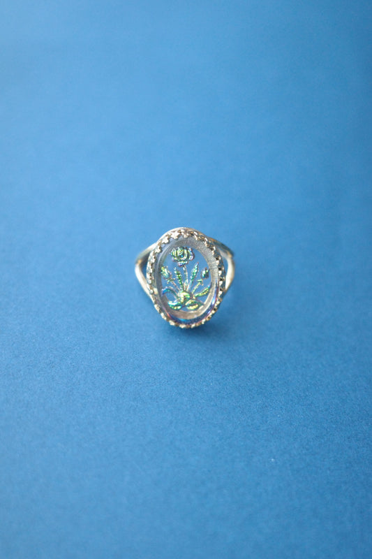 [1点]野ばらリング-gold