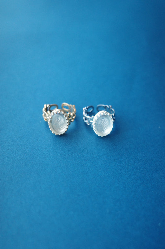 [2点]紋章薔薇 リング