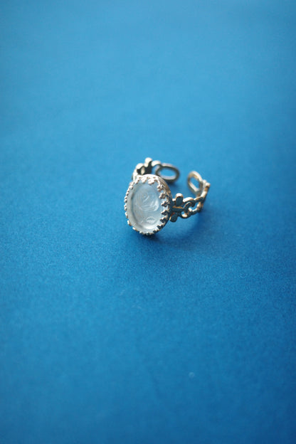 [2点]紋章薔薇 リング