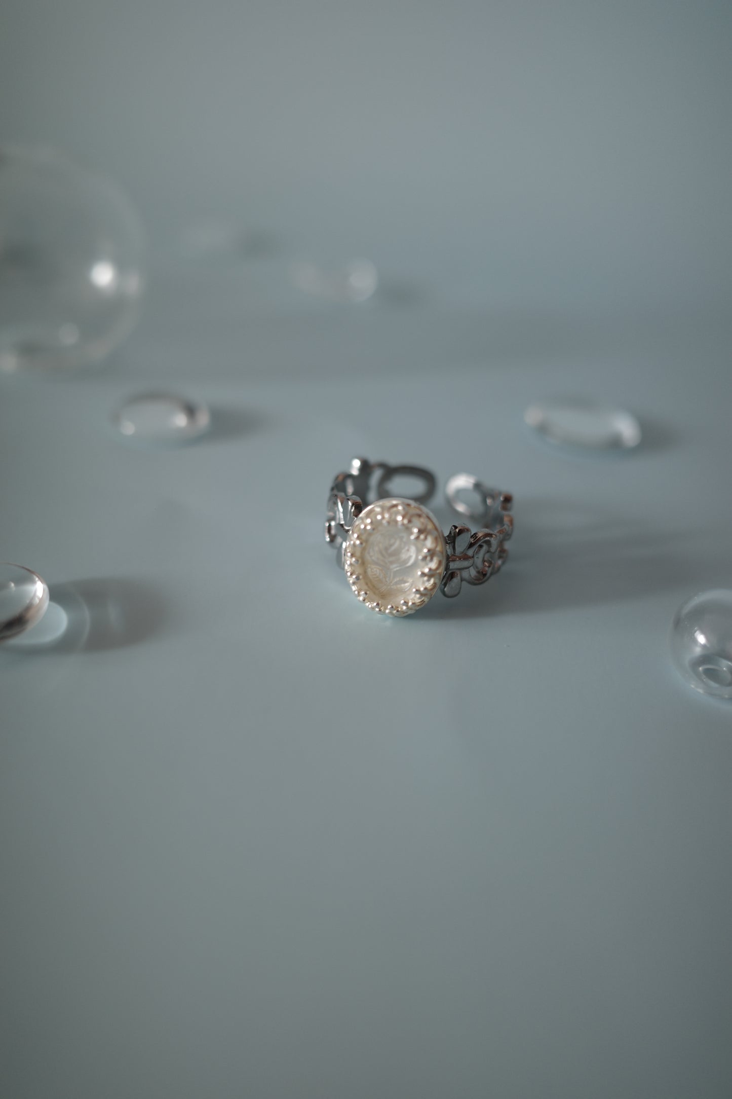 [1点]氷中薔薇 ring-m