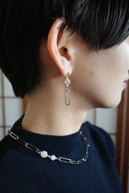 流星  pierce/earring (4color)