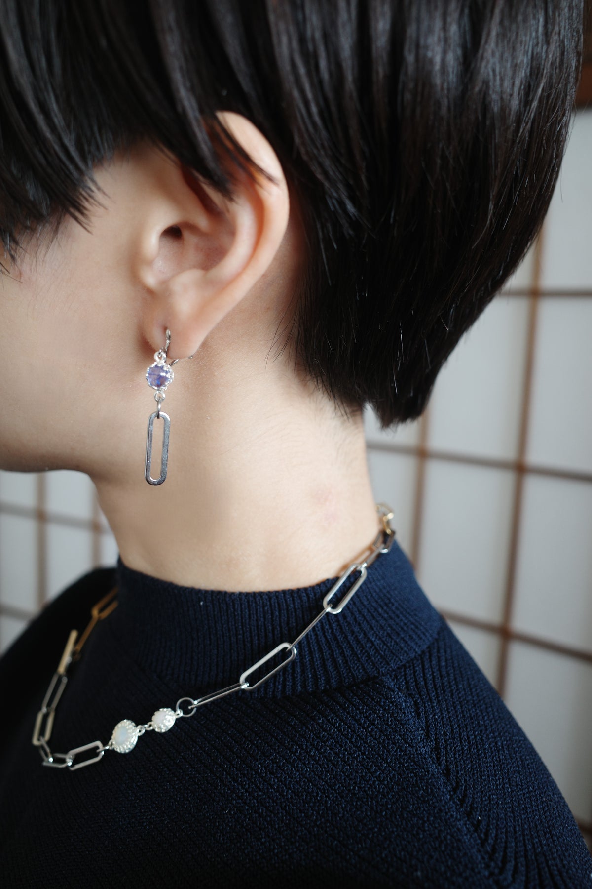 流星  pierce/earring (4color)