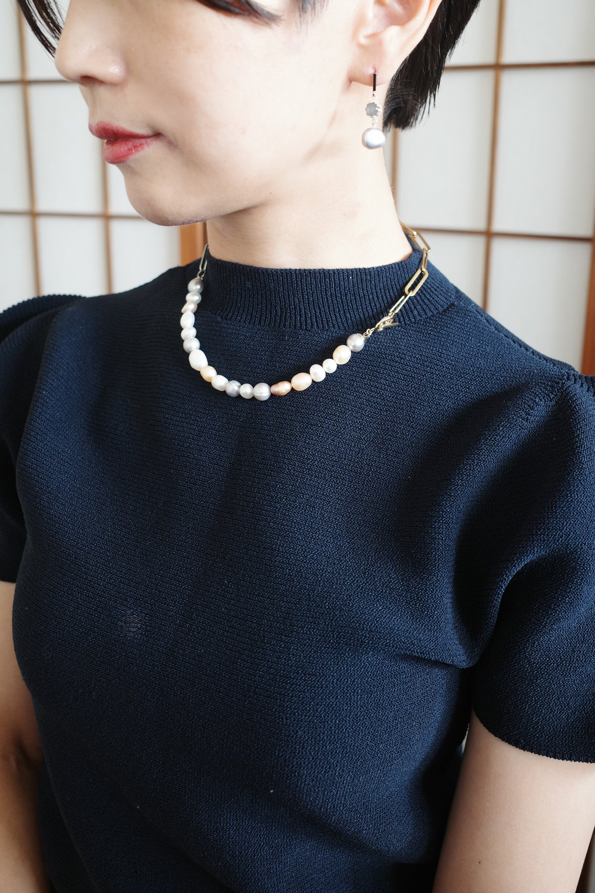 流れ月 necklace/bracelet