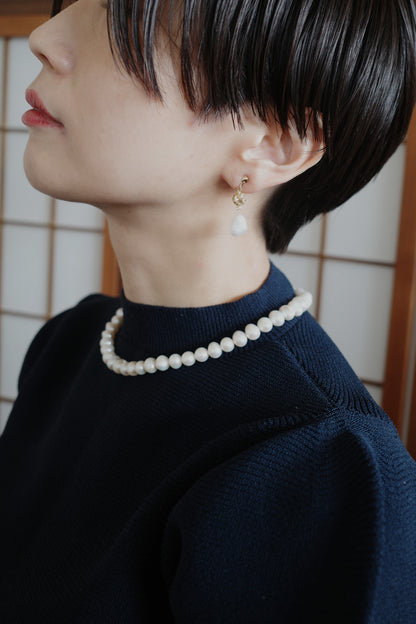 雫と星 pierce/earring (2color)
