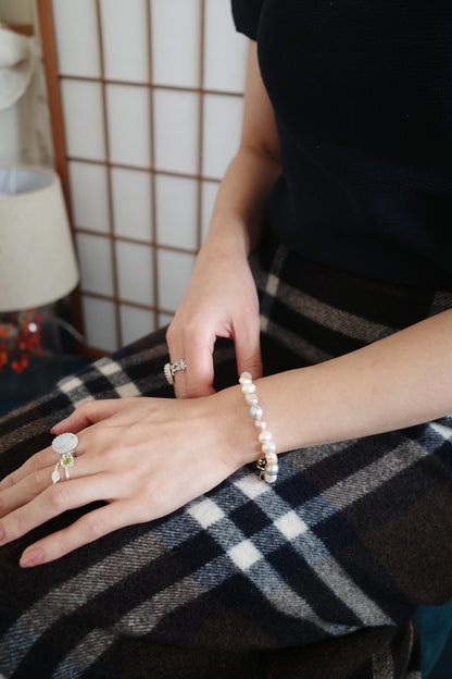 流れ月 necklace/bracelet